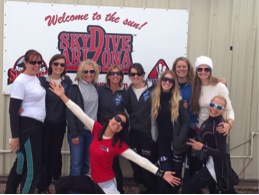 Sky Diving Womens Team
