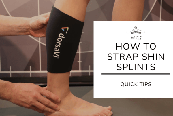 How to Strap Shin Splints