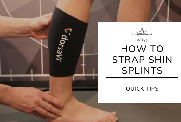 How to Strap Shin Splints